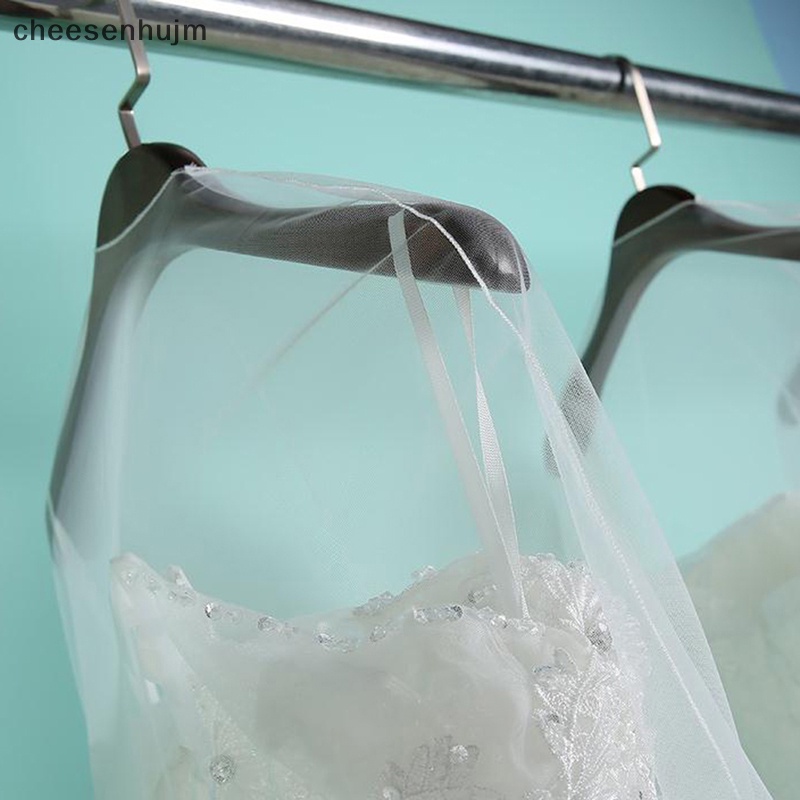 Tấm Vải Tuyn Mềm Mại Trong Suốt Chống Bụi Bảo Vệ Đầm Cưới