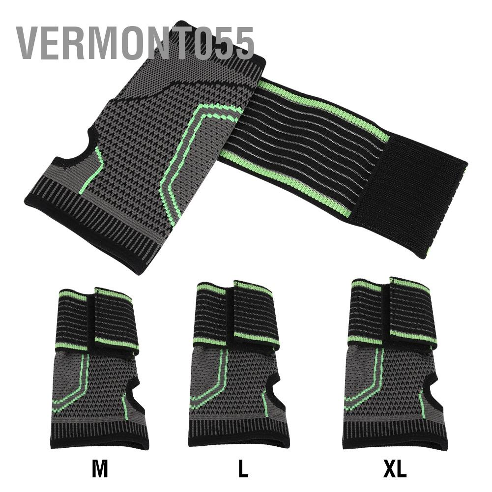 Vermont055 Bảo vệ thể thao Dây đeo cổ tay Bracer với đai áp lực
