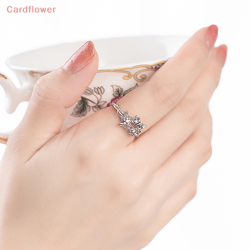 < Cardflower > Nhẫn Cặp Đôi Anime Tian Guan Ci Fu Blessing Hua Cheng Xie Lian Có Thể Điều Chỉnh Kích Thước Hàng Mới