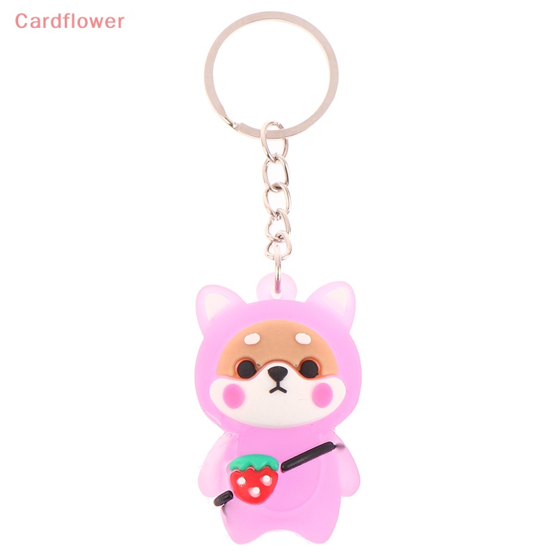 1 Móc Khóa Hình Búp Bê Hoạt Hình Phát Sáng Dễ Thương