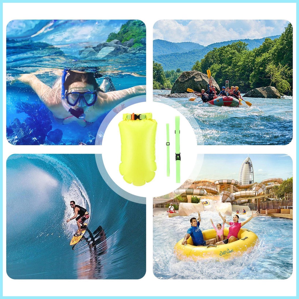 Phao Nổi Nổi Dạng Hở Đeo Hông Chống Nước An Toàn Có Thể Điều Chỉnh Hỗ Trợ Đi Bơi tdevn tdevn