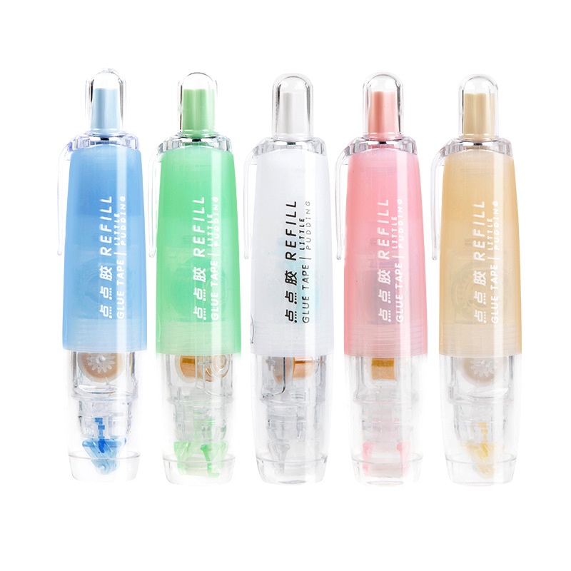 Cuộn Băng Keo Hai Mặt 5m * 6mm Họa Tiết Chấm Bi Dễ Thương Dùng Để Trang Trí Album Ảnh / Trường Học