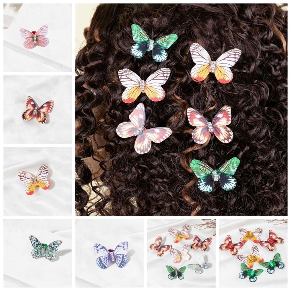 Vòng Bện Tóc Nhiều Màu Sắc Phong Cách Hip hop Độc Đáo DIY