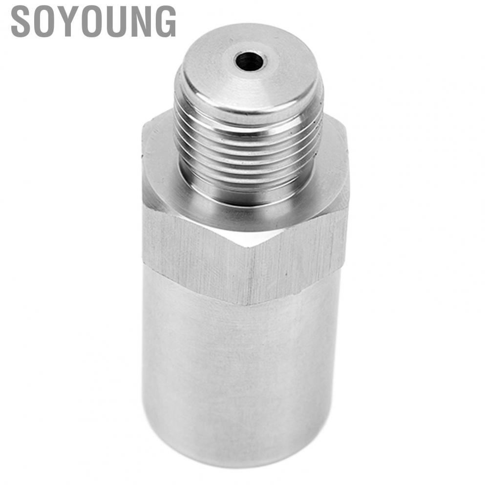 Soyoung Fuel Rail Plug Pressure Relief Valve M16X1.5 Stainless Steel for Sierra