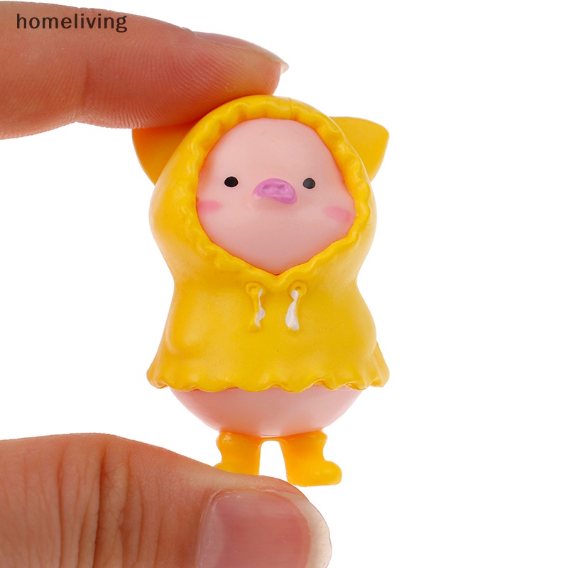 Bộ 6 Búp Bê Hình Chú Heo Nhỏ Xinh Để Bàn Trang Trí Xe Hơi
