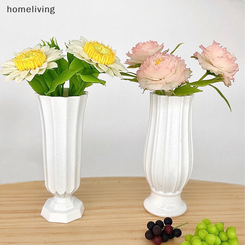 Bình Hoa Mini Bằng Nhựa Resin Tỉ Lệ 1 / 6 Trang Trí Nhà Búp Bê