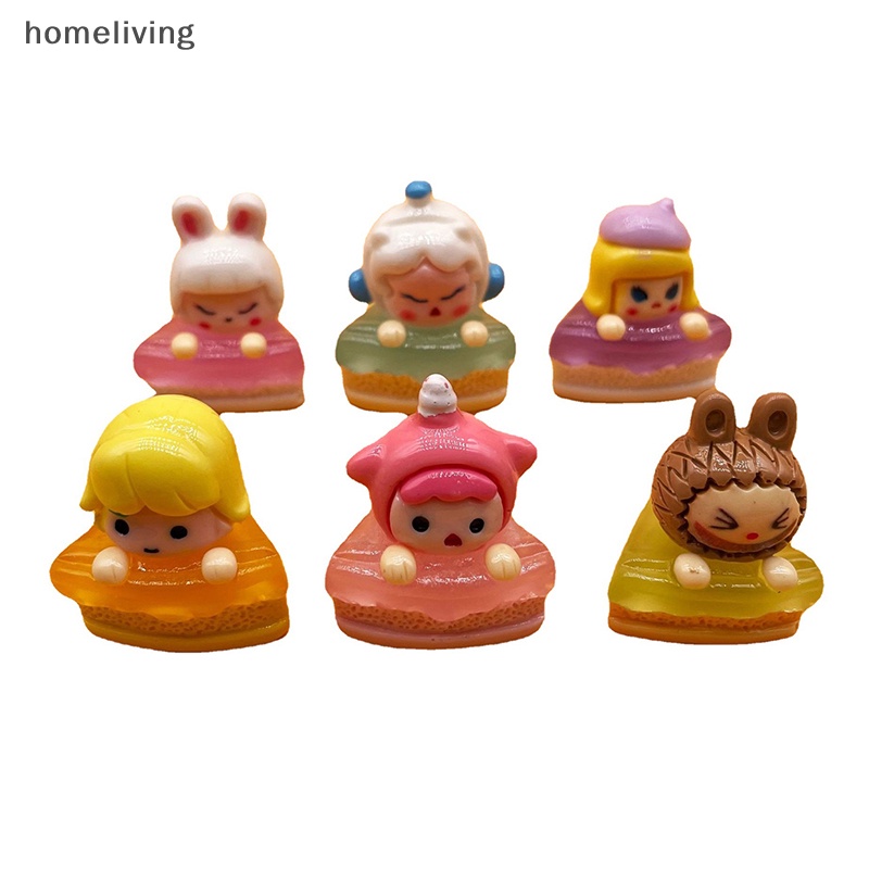 1 Đồ trang trí Bánh Kem 3D Mini Bằng Nhựa Phát Quang Dùng Trang Trí Tiểu Cảnh