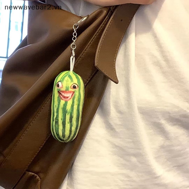 [Mới] Móc Khóa Hình Dưa Hấu Nhồi Bông Sáng Tạo Vui Nhộn Dành Cho Ba Lô Nữ Sinh Nhật Trẻ Em.