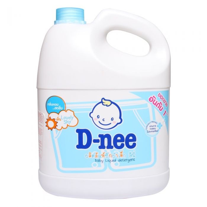 Nước Giặt Dnee 3000Ml Thơm Dịu An Toàn Cho Bé - Nước Giặt Thái Hàng Chính Hãng Có Tem Đại Thịnh. HÀNG NHẬP KHẨU