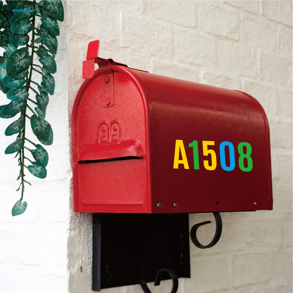 Bộ Đề Can Vinyl In Chữ Chống Nước Dán Trang Trí Thân Xe Hơi Mailbox