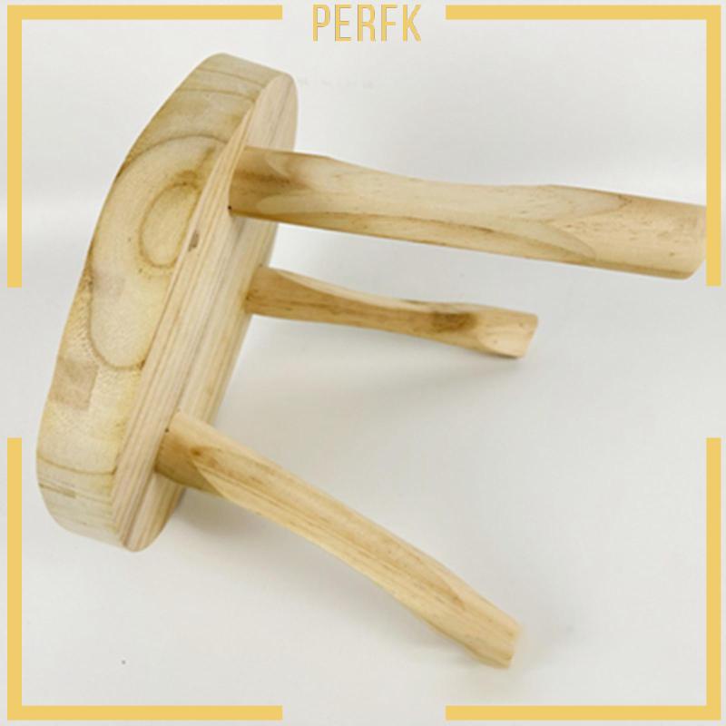 Giá Đỡ Chậu Hoa Bằng Gỗ Dùng Trang Trí Phòng Ngủ / Nhà Bếp / Ban Công