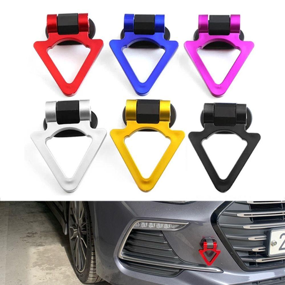 Vòng Móc Kéo Xe Hơi ABS Xoay 180 Độ Nhiều Màu Sắc Kèm Cờ Lê Trang Trí Xe Đua