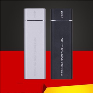 Vỏ nvme mới vỏ ssd m.2 nvme sang usb 3.1 gen2 10g hộp ssd bên ngoài bằng nhôm cho phím m / m + b cho ssd 2230 2242 2260 2280 m2
