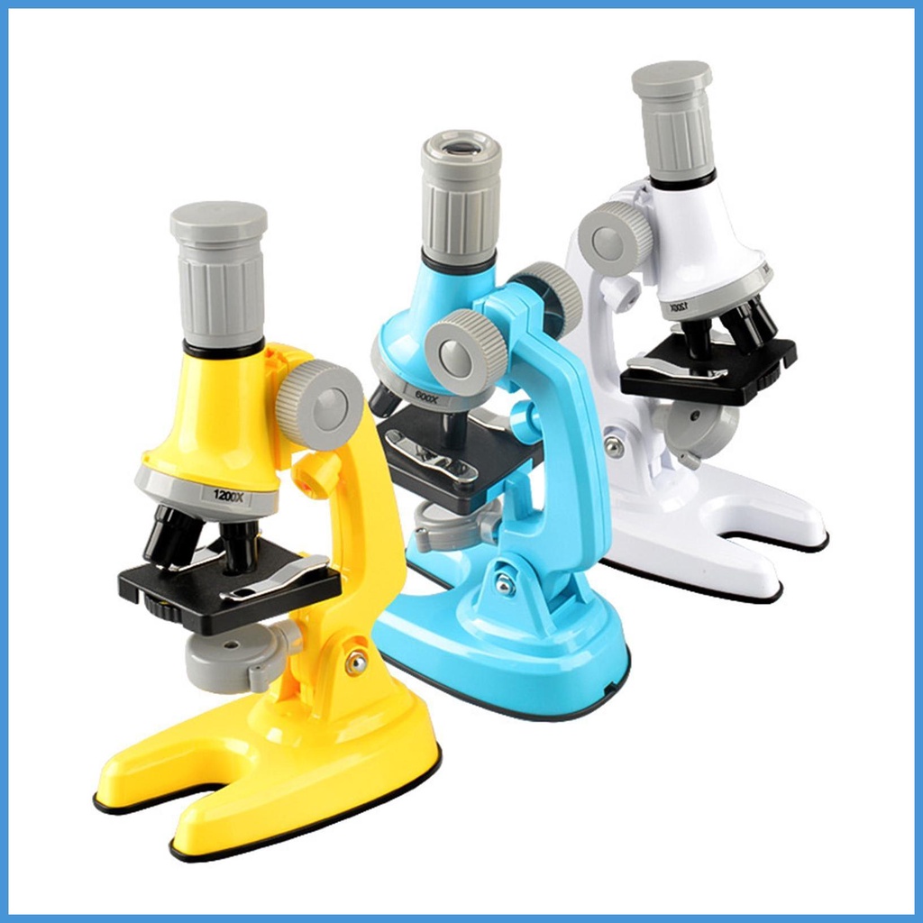 Kính Hiển Vi Đồ Chơi Phóng Đại 100x / 400x / 1200x Cho Trẻ