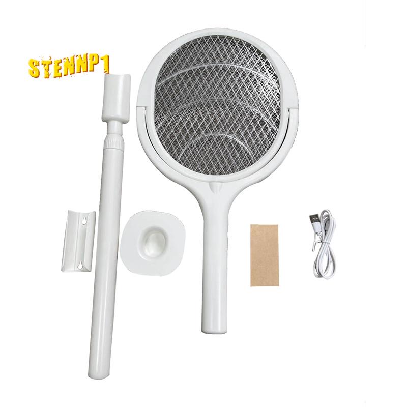 Vợt Điện Diệt Ruồi + 1 Cây Nối Dài Có Thể Sạc Lại Tiện Dụng