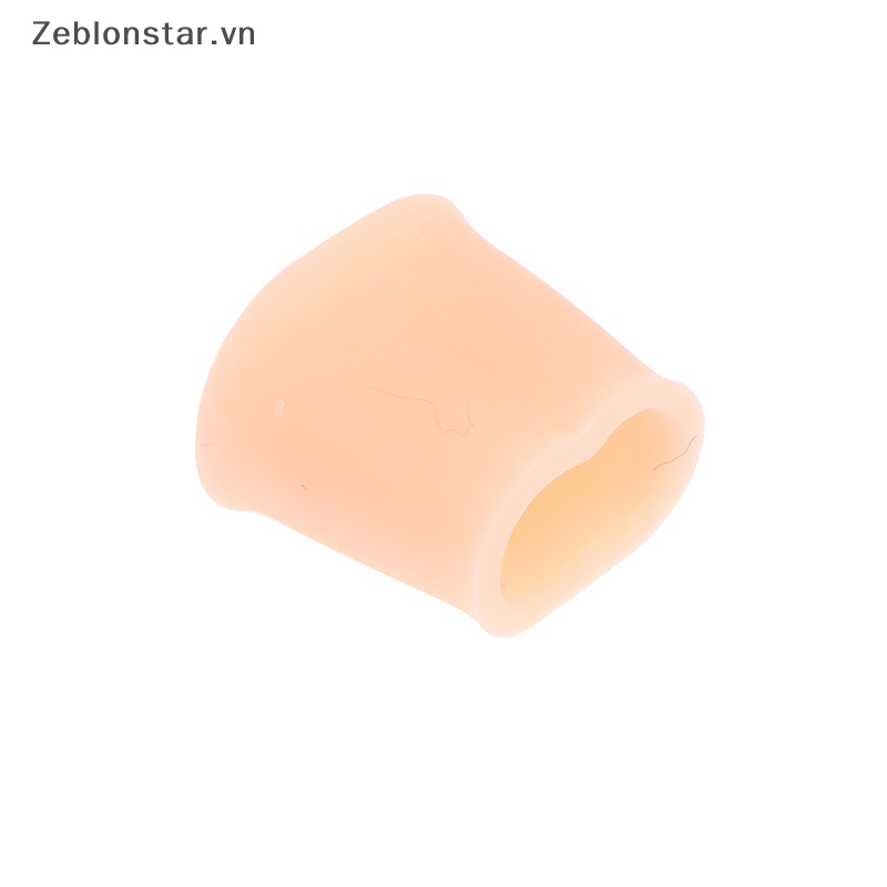 1 Cặp Ống Gel Silicone Bảo Vệ Ngón Chân Cái