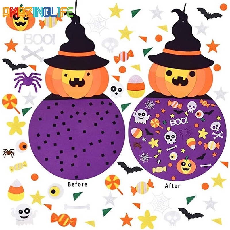 Phụ Kiện Treo Tường Trang Trí Phong Cách Halloween Hoạt Hình