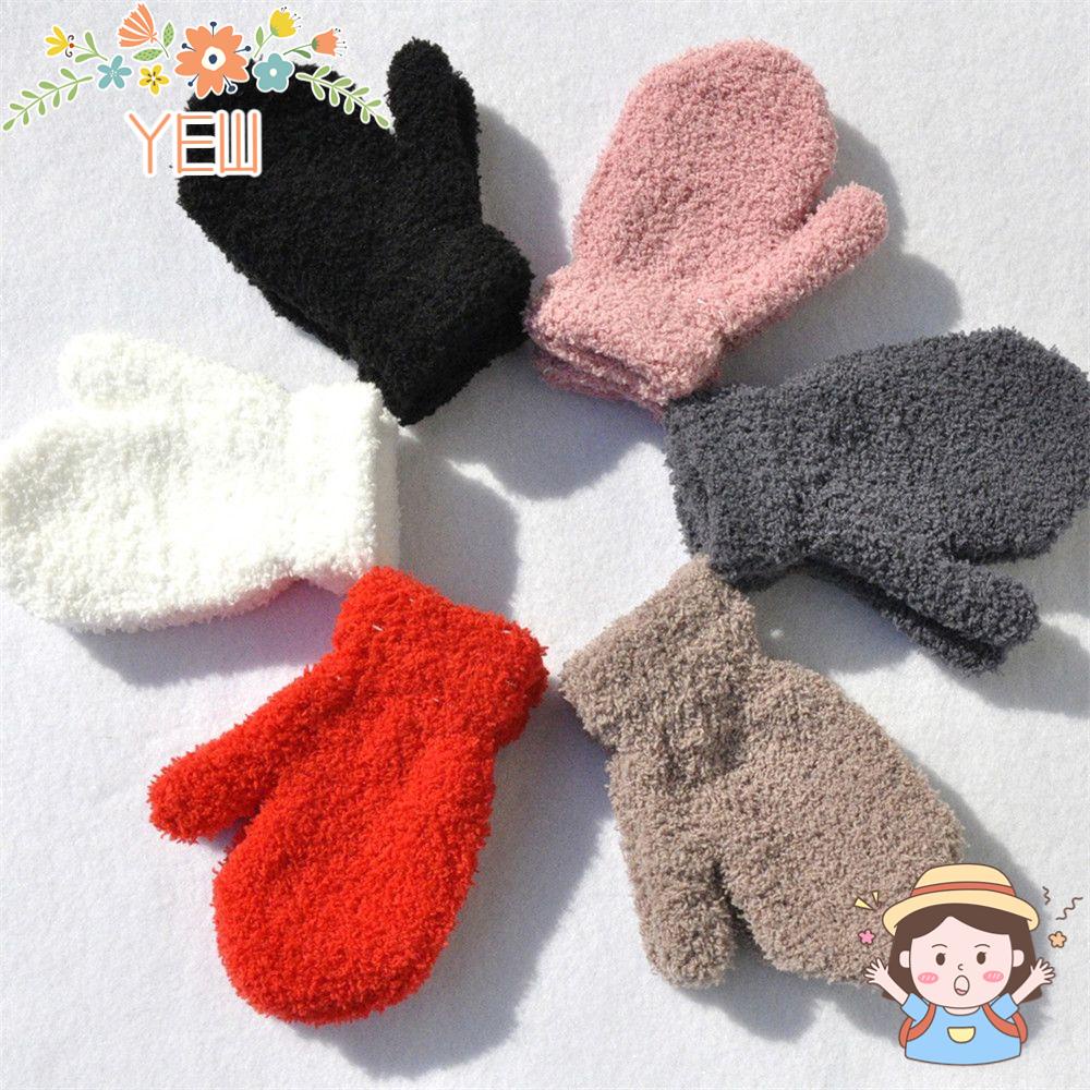 Găng Tay Họa Tiết Hoạt Hình Xinh Xắn Dành Cho Bé 0-4 Tuổi