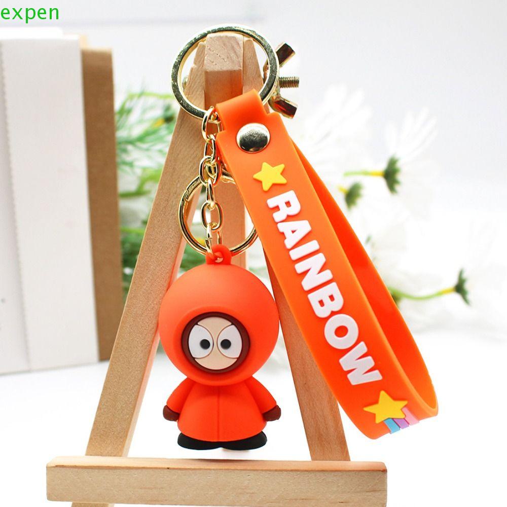 Móc Khóa Hình Hoạt Hình Bằng Hợp Kim PVC Trang Trí Ba Lô