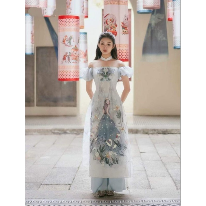 😍Siêu phẩm áo dài câch tân cao cấp đẹp sang chảnh đẹp bán giá sỉ