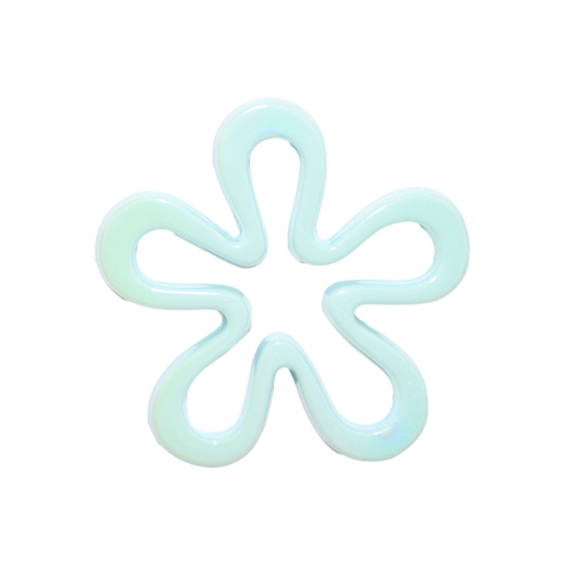 Vòng cổ / Vòng Tay / Khuyên Tai Hình Hoa Năm Cánh Bằng Acrylic UV DIY