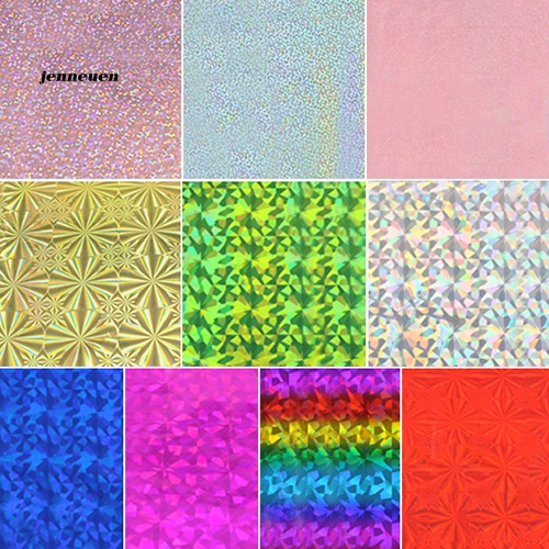 Set 10 Miếng Dán Trang Trí Móng Tay Nghệ Thuật Tự Làm