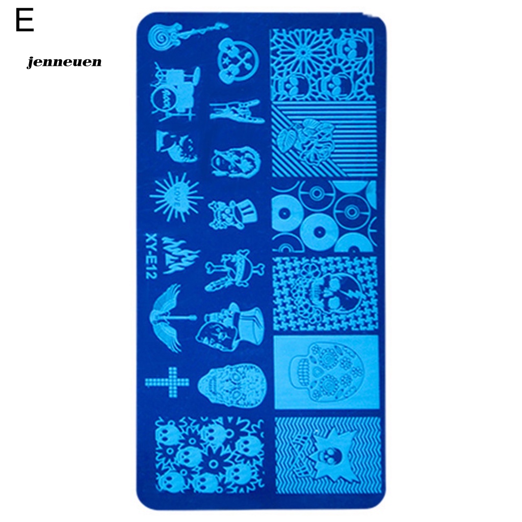 Jen Đĩa Tem In Móng Tay Nghệ Thuật Quyến Rũ Dễ Sử Dụng Cho Salon / Halloween