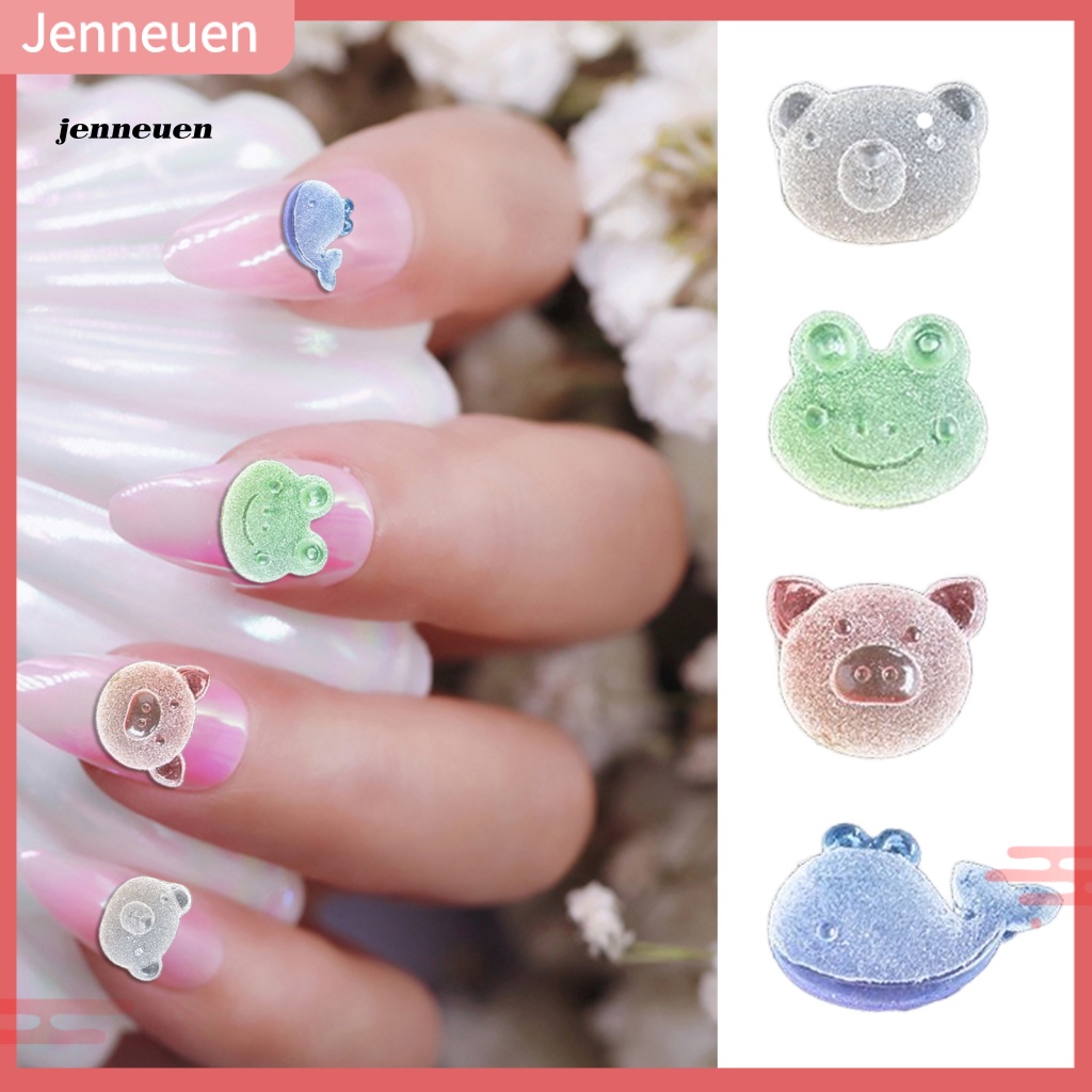 Set 10 Phụ Kiện Trang Trí Móng Tay Nghệ Thuật Đa Năng Hình Dạng Dễ Thương Cho Nữ