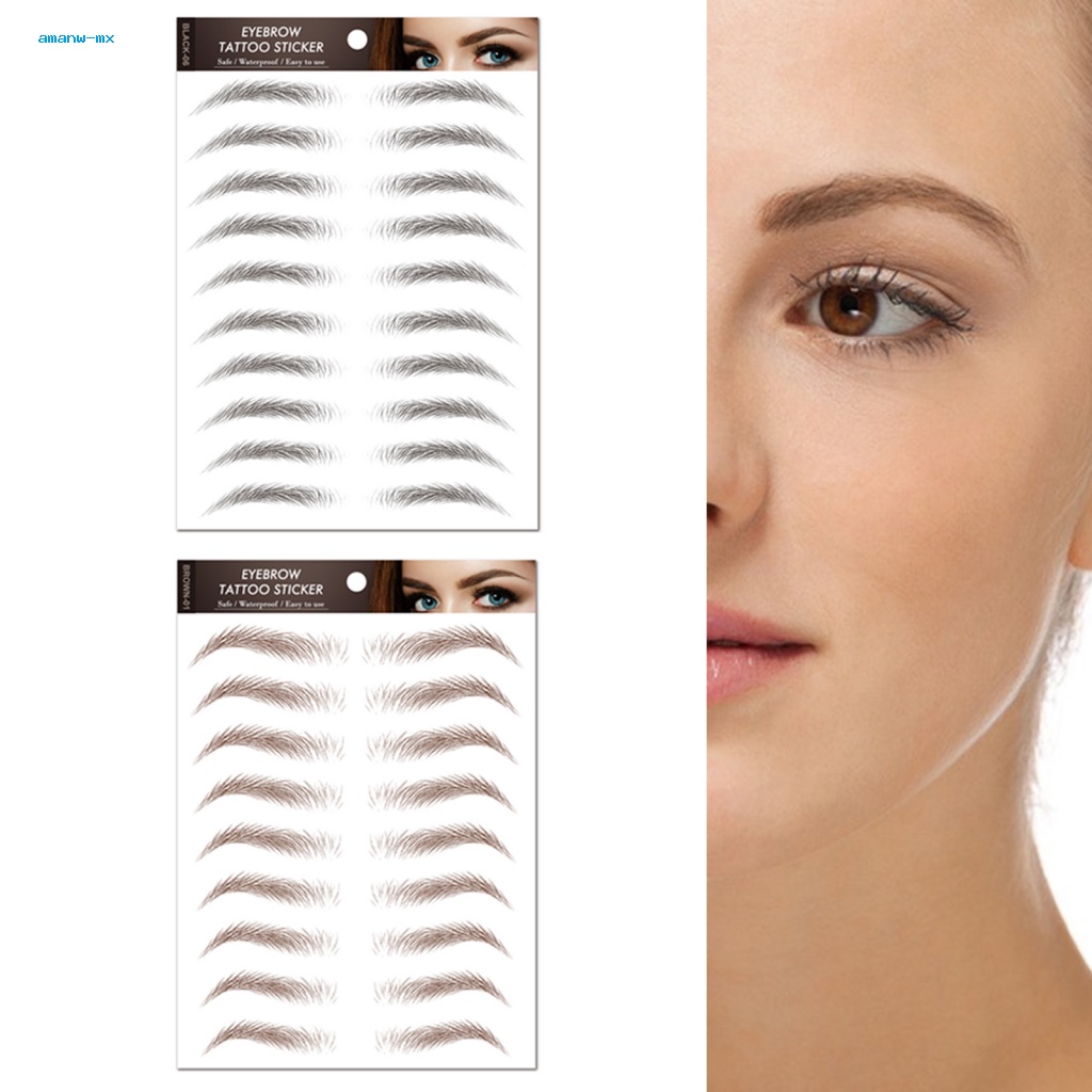 Bộ Thước Kẻ Lông Mày Dùng Một Lần Chống Thấm Nước Chuyên Nghiệp