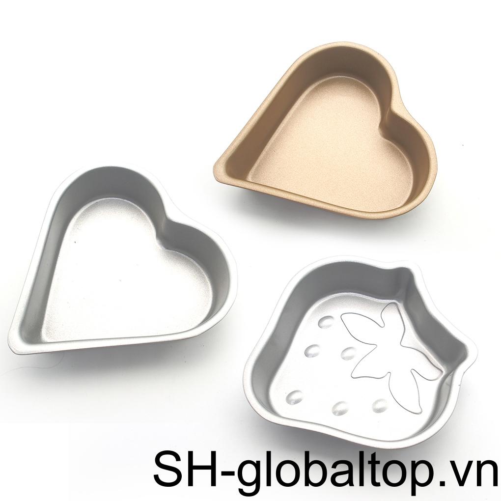 Khuôn Làm Bánh Pudding Bằng Thép Carbon Chịu Nhiệt Nhiều Hình Dạng
