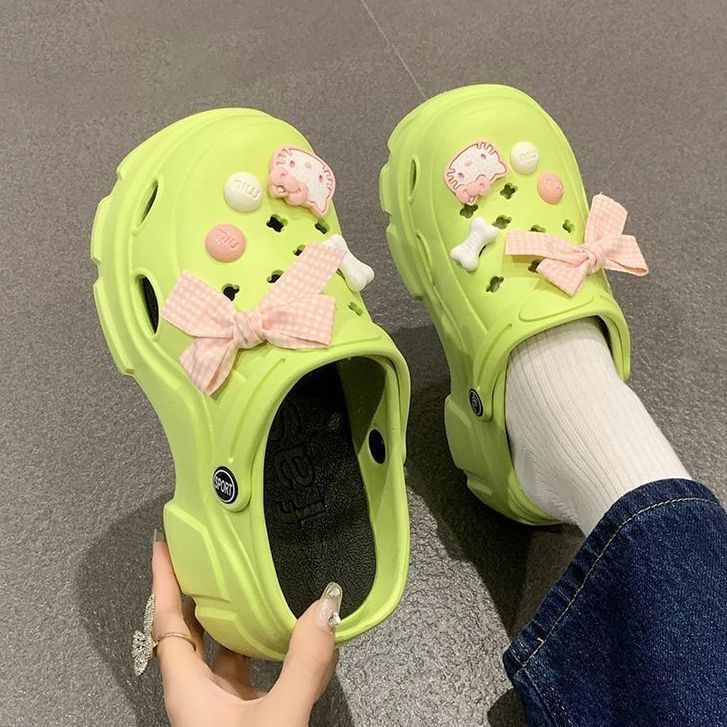 Dép crocs bánh mì ICCLEK 32zDDX072621 thoải mái cho nữ