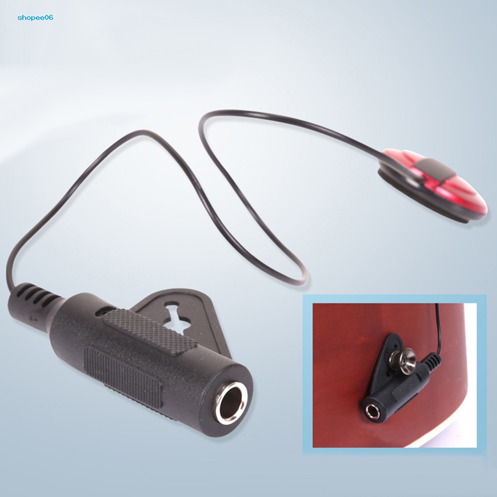 Pickup Di Động Kèm Micro Cho Đàn Guitar Violin Mandolin Ukulele