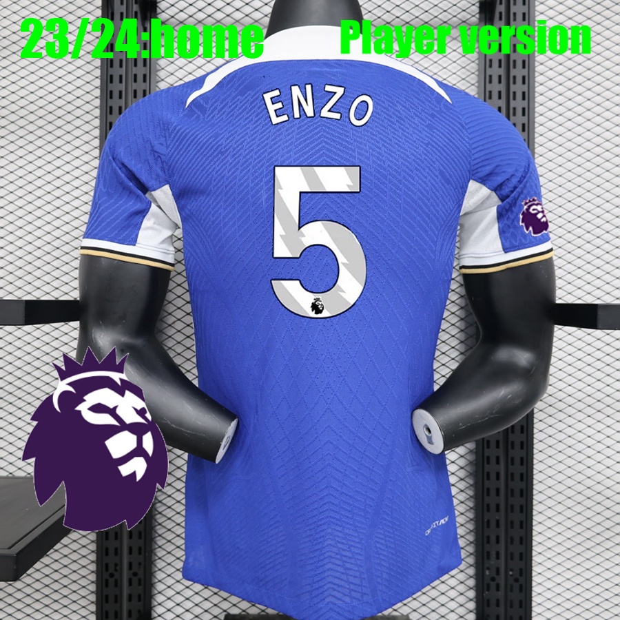 Bộ Quần Áo Bóng Đá Fofana Cucurella KOULIBALY 23 / 24 Phiên Bản 2023 / 2024 Enzo Chất Lượng Cao Cho Nam Chelsea