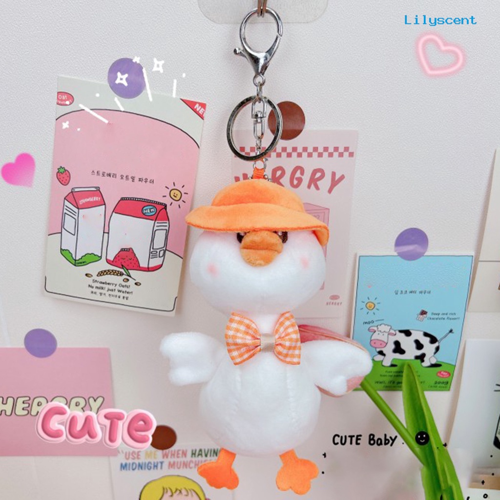 Thú Nhồi Bông Hình Vịt Con Bằng Cotton PP Mềm Mại Dễ Thương