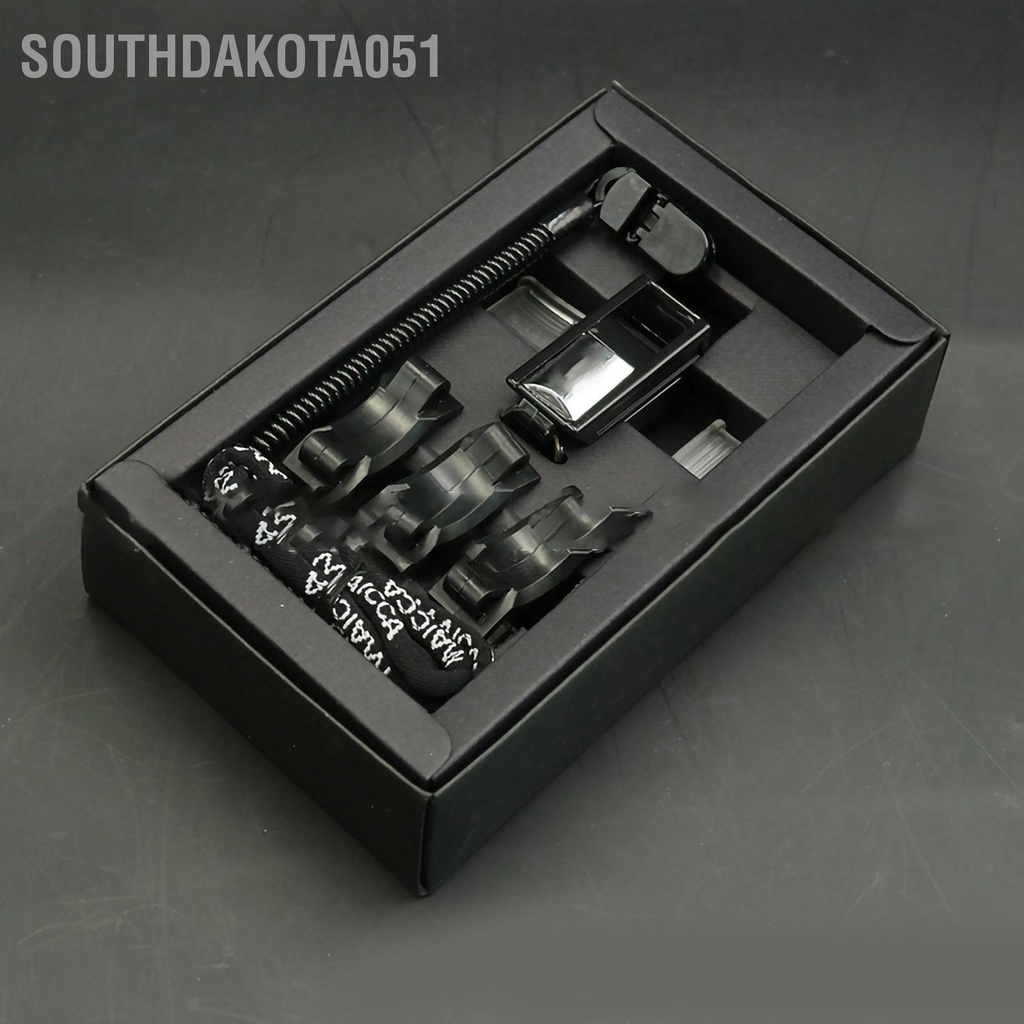 Southdakota051 Còi thể thao Âm thanh rõ ràng chuyên nghiệp Vật liệu tổng hợp nhỏ màu đen trọng tài cho bóng rổ đá