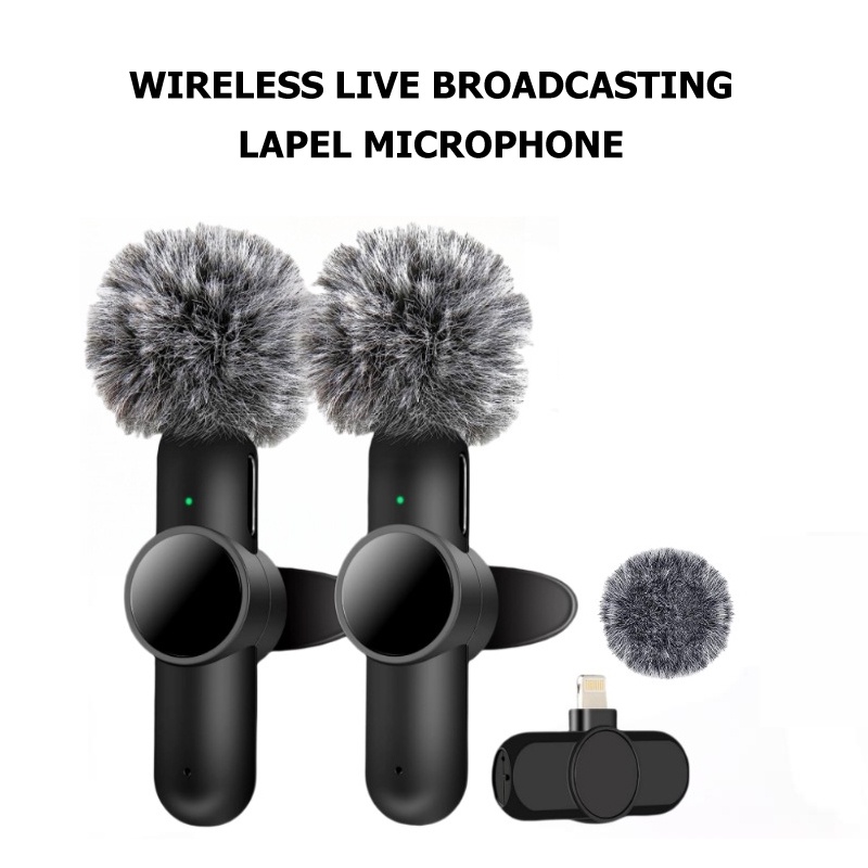 Micro Không Dây Cho IPhone IPad Micro Không Dây để Quay Video Trò Chơi Phỏng Vấn Phát Trực Tiếp