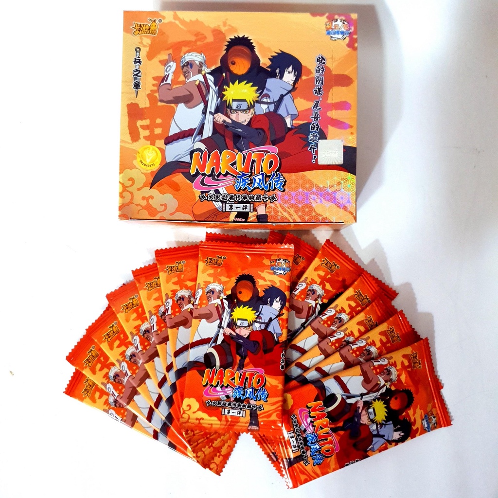 Thẻ nhân phẩm Naruto thử vận may  - Thẻ pack Naruto