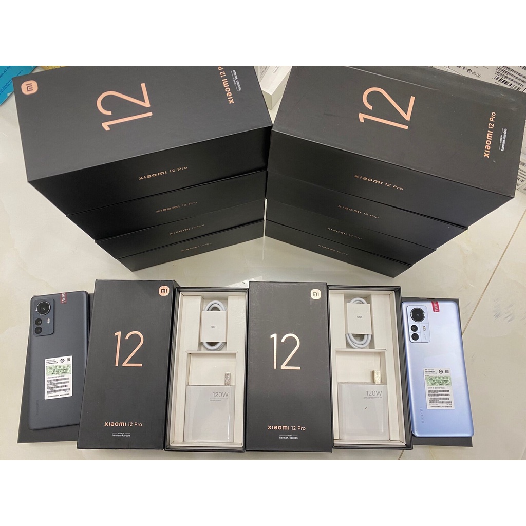 Điện thoại Xiaomi 12 Pro, Snapdragon 8 Gen 1, fullbox sạc 120w