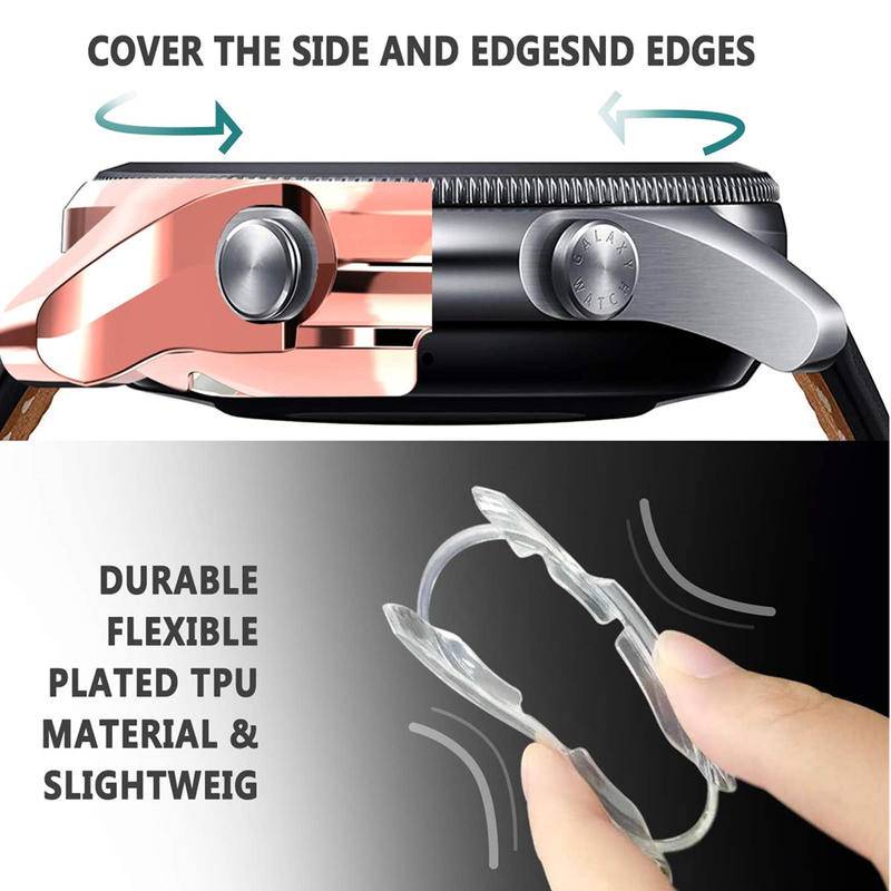 Khung Bảo Vệ Bằng pc Cho Đồng Hồ samsung galaxy watch 6 classic 43mm 47mm 6 40mm 44mm 45mm Ốp