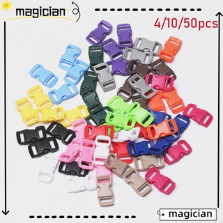 Set 4/10/50 khóa cài bằng nhựa chất lượng cao cỡ 3/8" 10mm tiện dụng