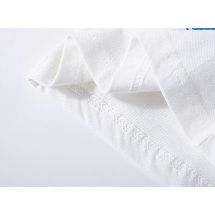 Áo Thun Tay Ngắn Chất Liệu 100% Cotton In Hoạ Tiết 3D Thời Trang 2023 Cho Bé