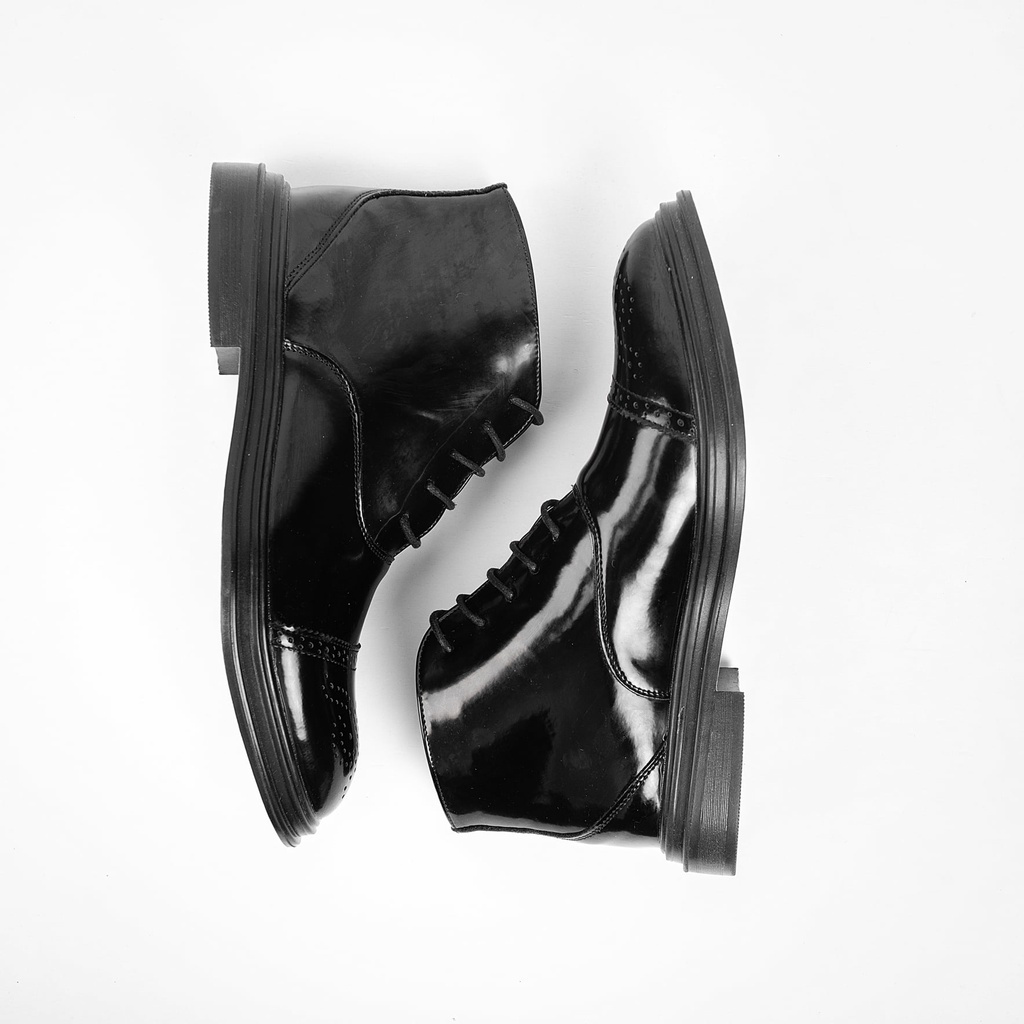 Giày Chelsea Boot Nam Da Bóng Nhập Khẩu Cao Cấp