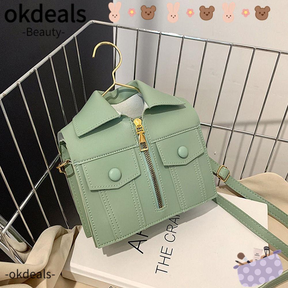 Okdeals Móc Treo Áo Khoác Túi Xách Hình Vuông Nhỏ Ghép Nối Chính Hãng Dành Cho Bạn Nữ