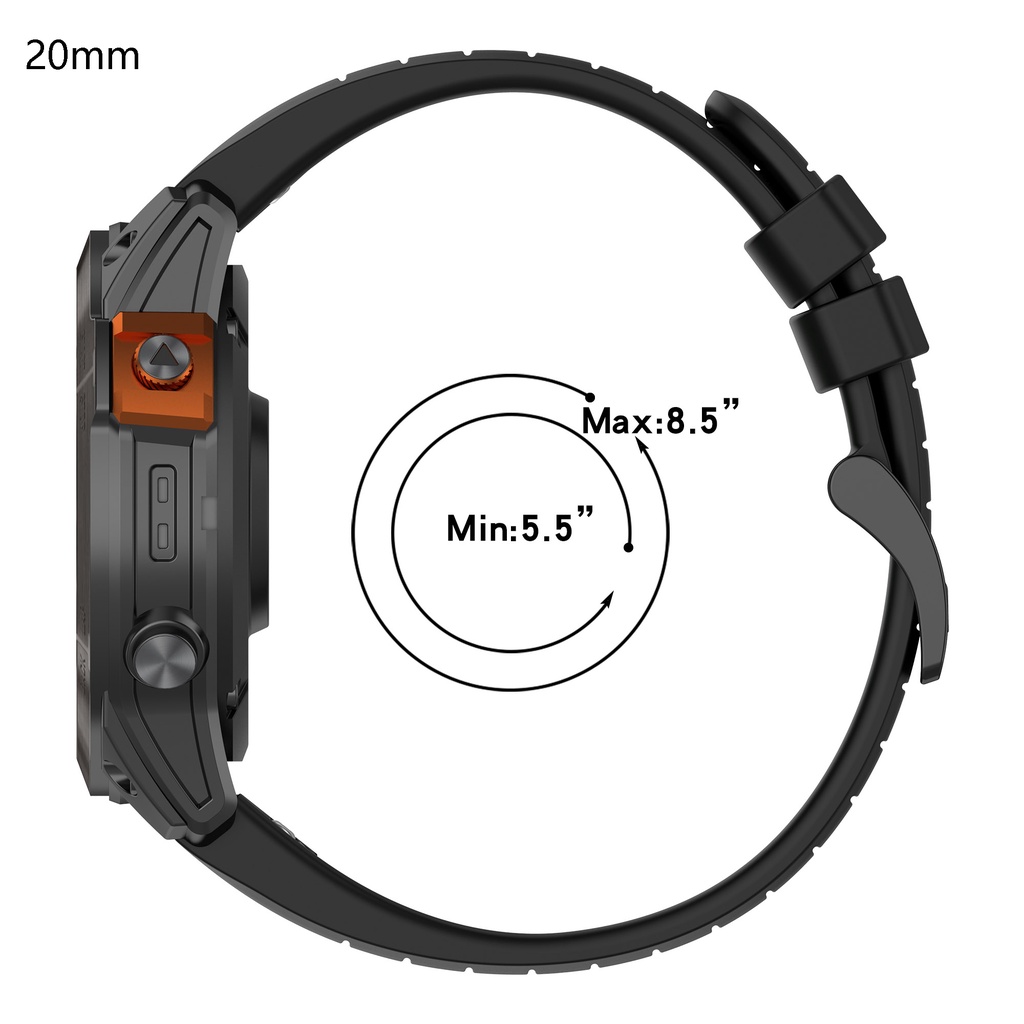 Dây Đeo Đồng Hồ 20MM 22MM 26MM Cho Garmin Fenix 6X 6 6S Pro 5X 5 5S 7X 7 7S 3HR instinct Forerunner 935 945