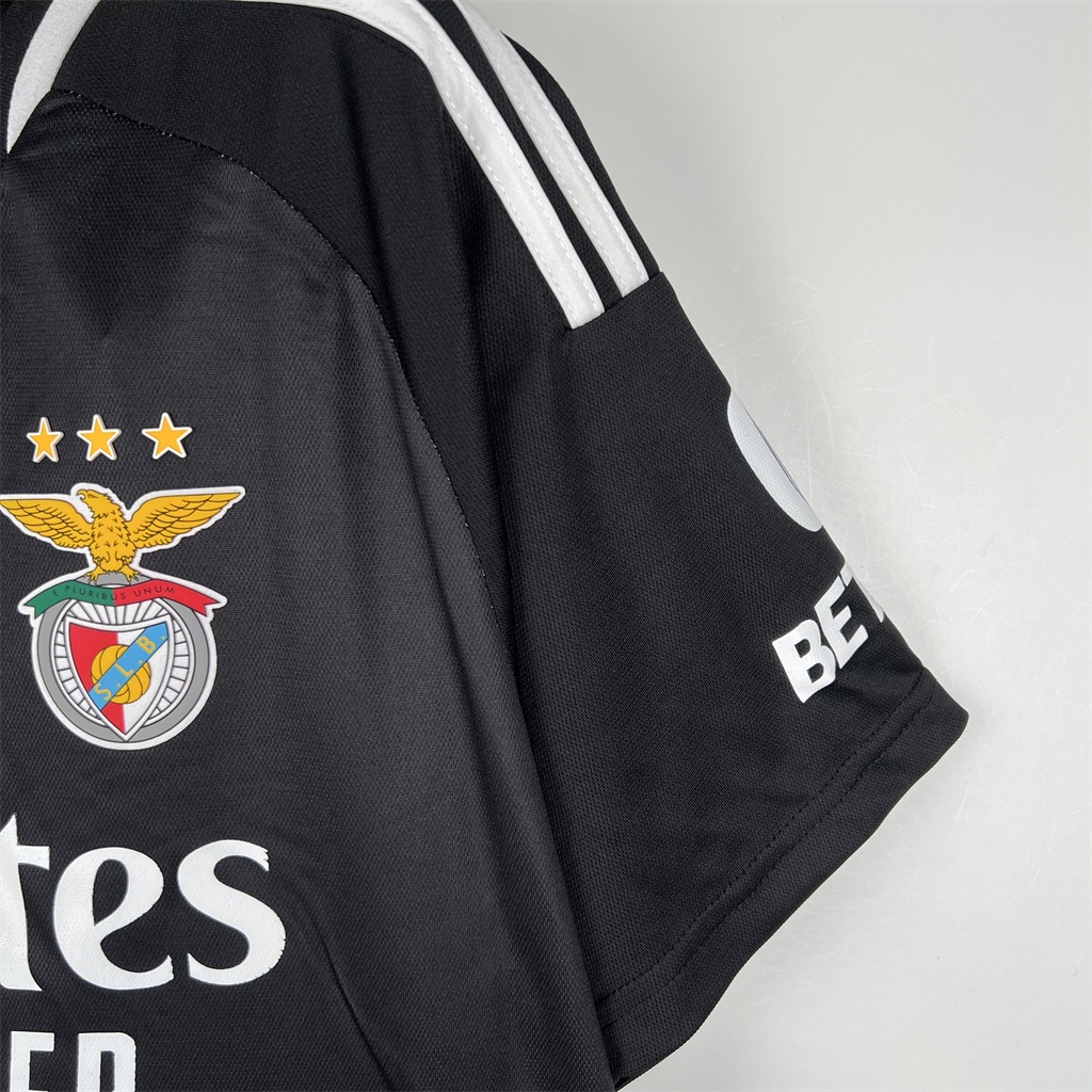 Áo Bóng Đá Câu Lạc Bộ Benfica Sân Khách 23-24 Size S-4XL Cho Nam