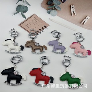 Car Key Ring New Soon Rich Car Keychain Pendant for Women High-End Rhinestone-Encrusted Key Chain Package Pendant keychain car key Women's keychain