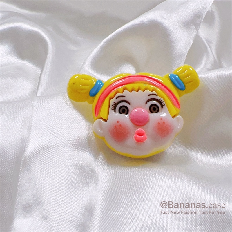 Giá Đỡ Điện Thoại Dạng Nhẫn Hình Hoạt Hình 3D Dễ Thương