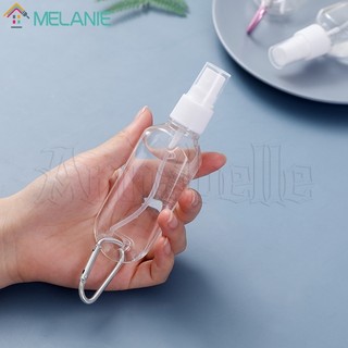 Chai rỗng 30 / 50ml bằng silicon trong suốt dạng xịt đựng dầu gội đầu đa năng