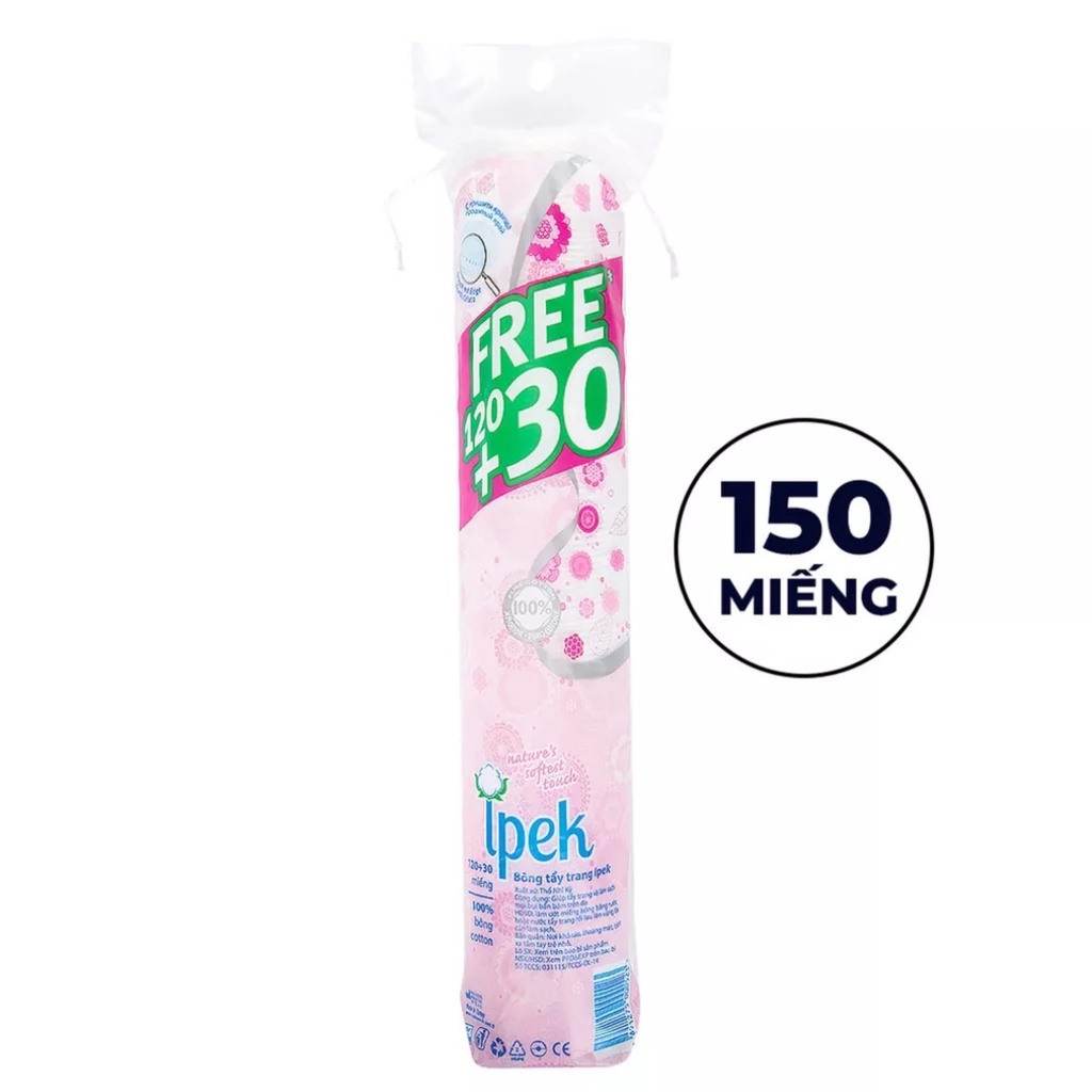 PVN59525 Bông Tẩy Trang Cotton Pads 150 Miếng