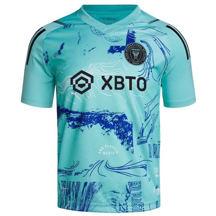 Ani Áo Thun Thể Thao In Hình Hành Tinh miami fc one 10 Mùa Đông 2023-2024